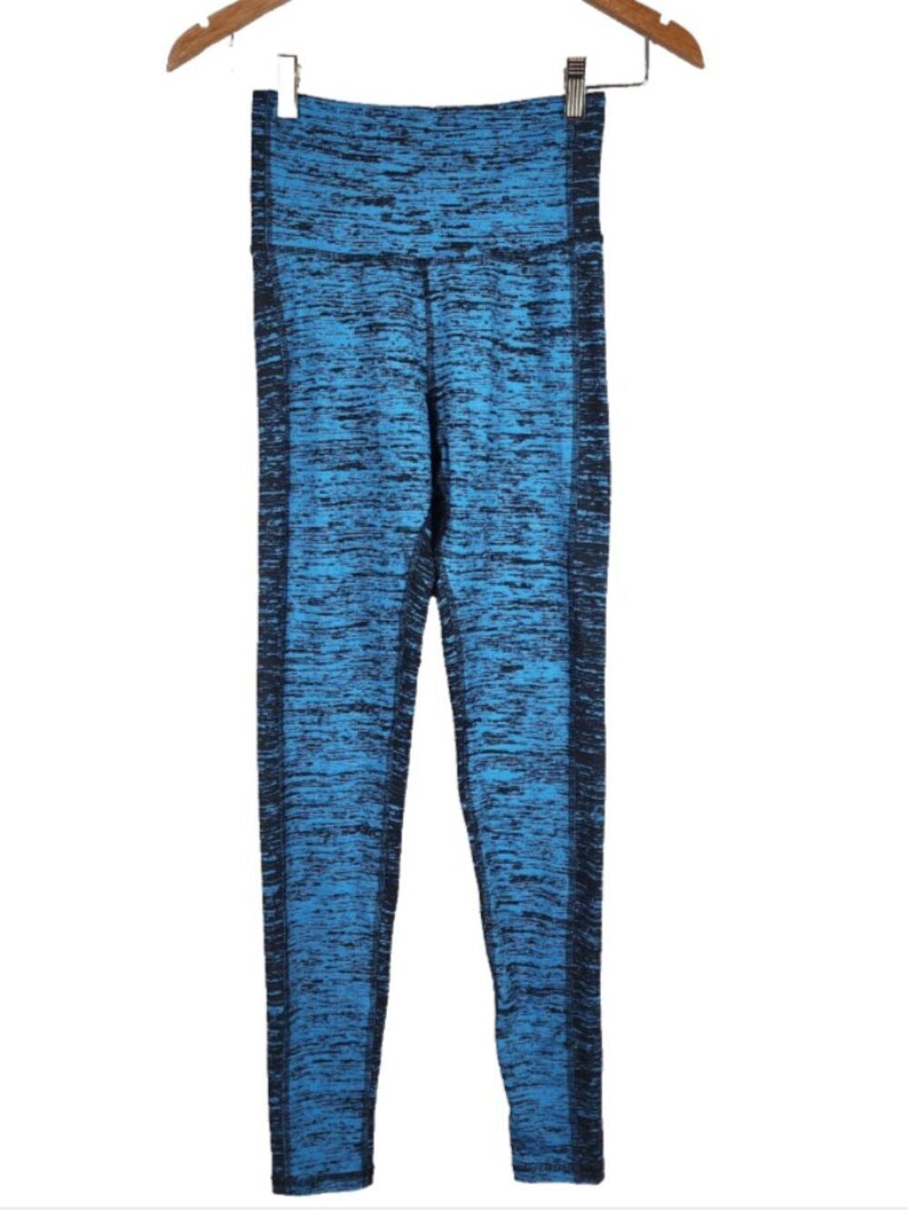 Champion Duo Dry Women Activewear Pants S Black Blue Leggings Yoga Athleisure